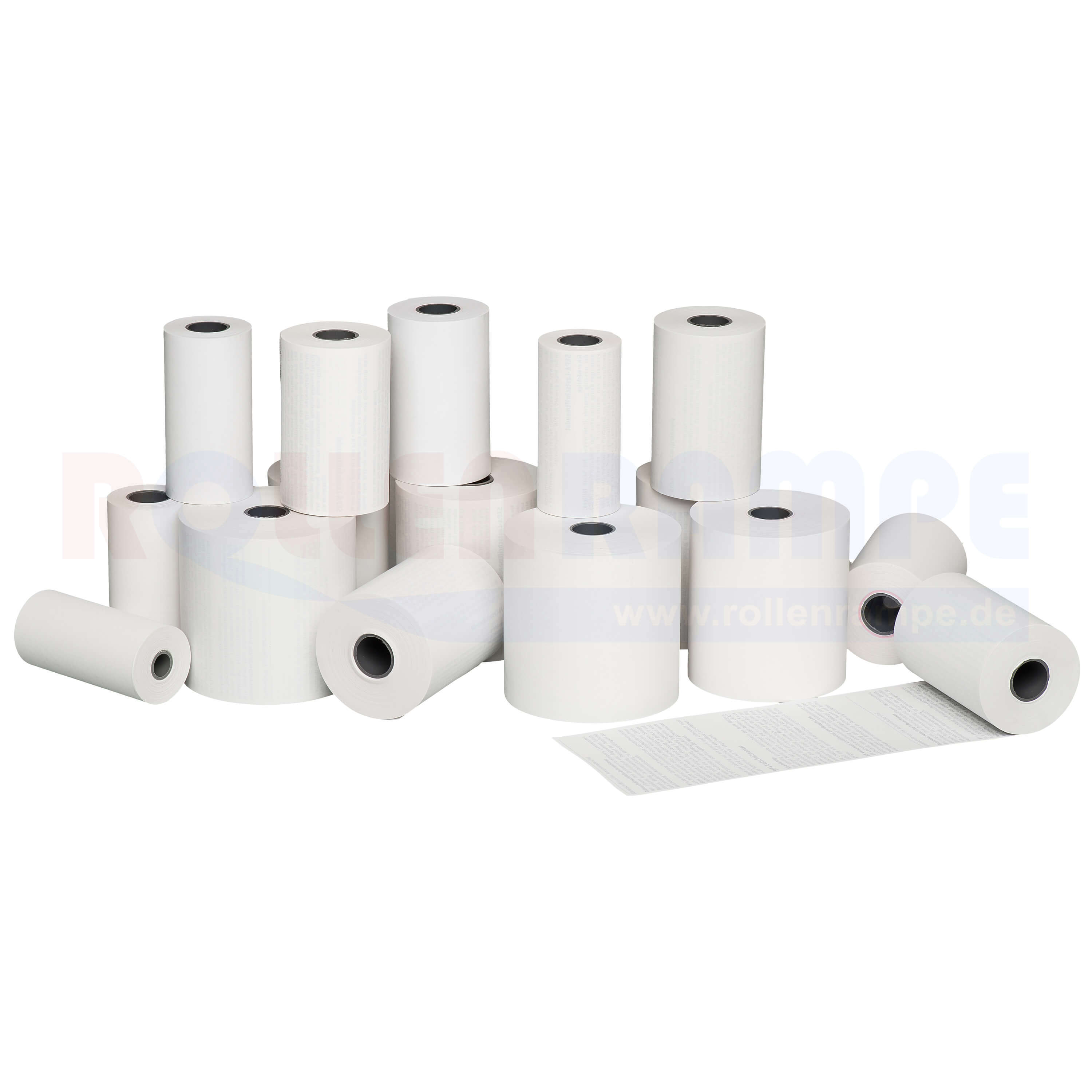 50 Thermorollen 57/40/12mm Kassenrollen Bonrollen OLYMPIA SHARP CASIO0,021€/m 